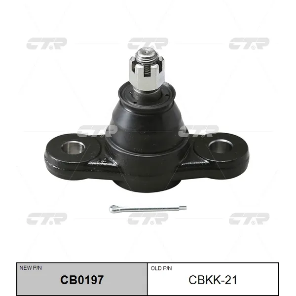 Опора шаровая L=R KIA Ceed / Magentis CTR CBKK-21