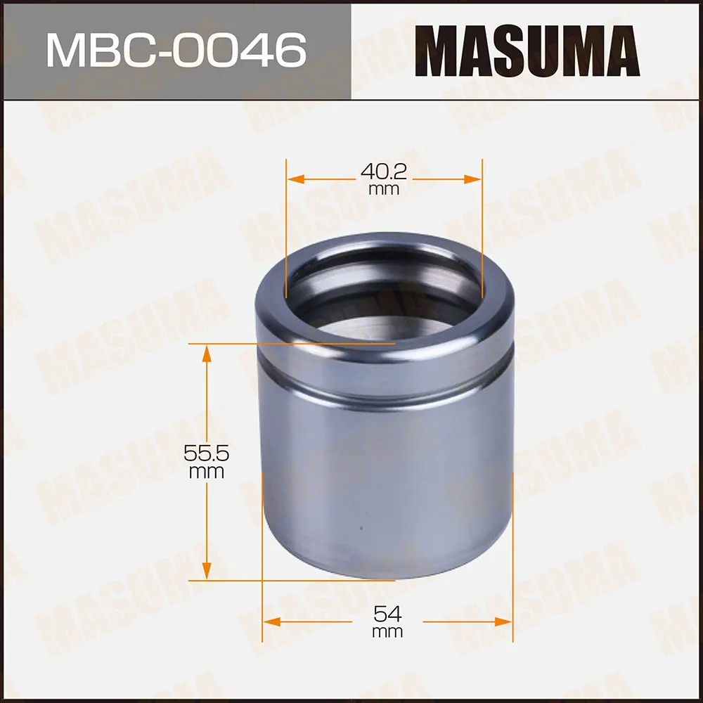 Поршень тормозного суппорта d-54 MASUMA, P545502 front MASUMA MBC0046