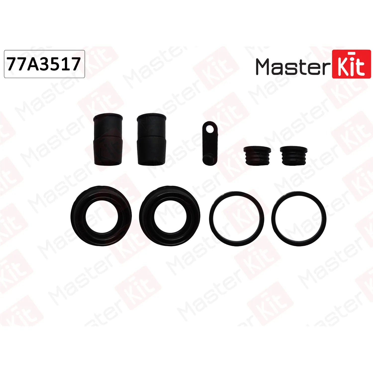 Ремкомплект тормозного суппорта передний BMW X5 (F15) 11-12-, AUDI A 6 03-11- MASTERKIT 77A3517