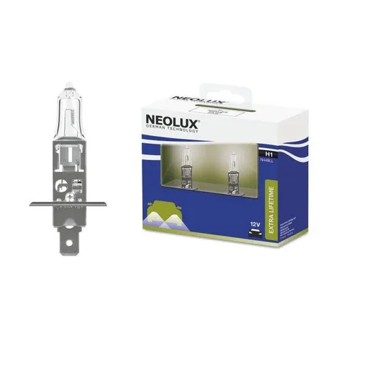 Лампа 12V H1 55W P14,5s NEOLUX EXTRA LIFETIME 2 шт. картон N448LL-SCB