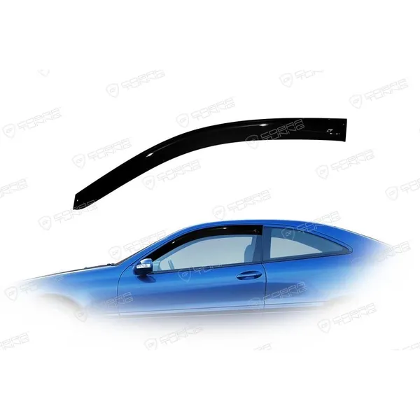 Дефлектора на окна Mercedes Benz C-class Sport Coupe (CL203) 2001-2008EuroStandard деф.окон Cobra Tuning ME35301