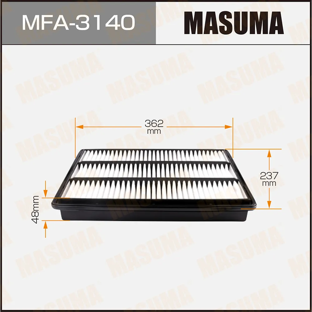 Фильтр воздушный MITSUBISHI MONTERO MASUMA MFA-3140