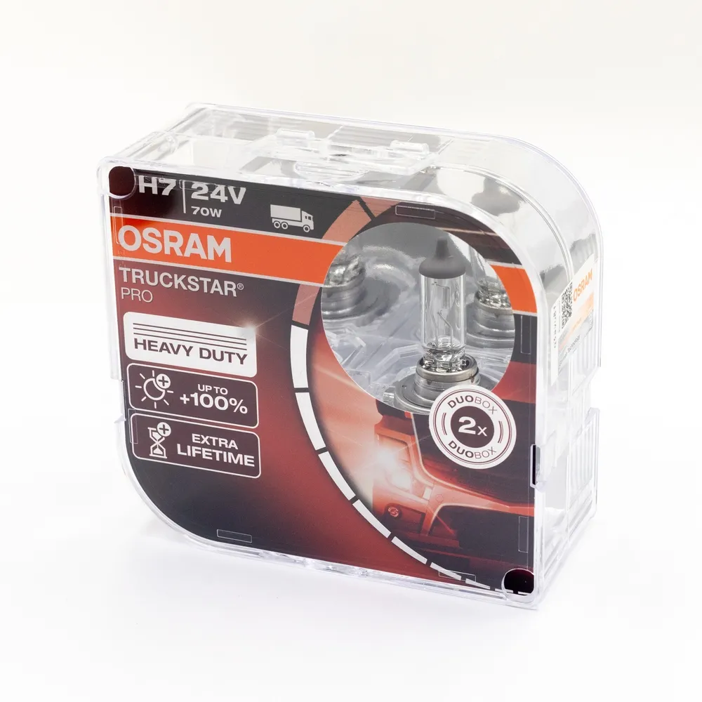 Лампа 24V H7 70W PX26d OSRAM TRUCKSTAR PRO 2 шт. DUOBOX 64215TSP-HCB