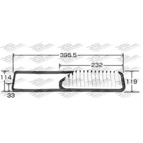 Фильтр воздушный JS A750J JS ASAKASHI A750J