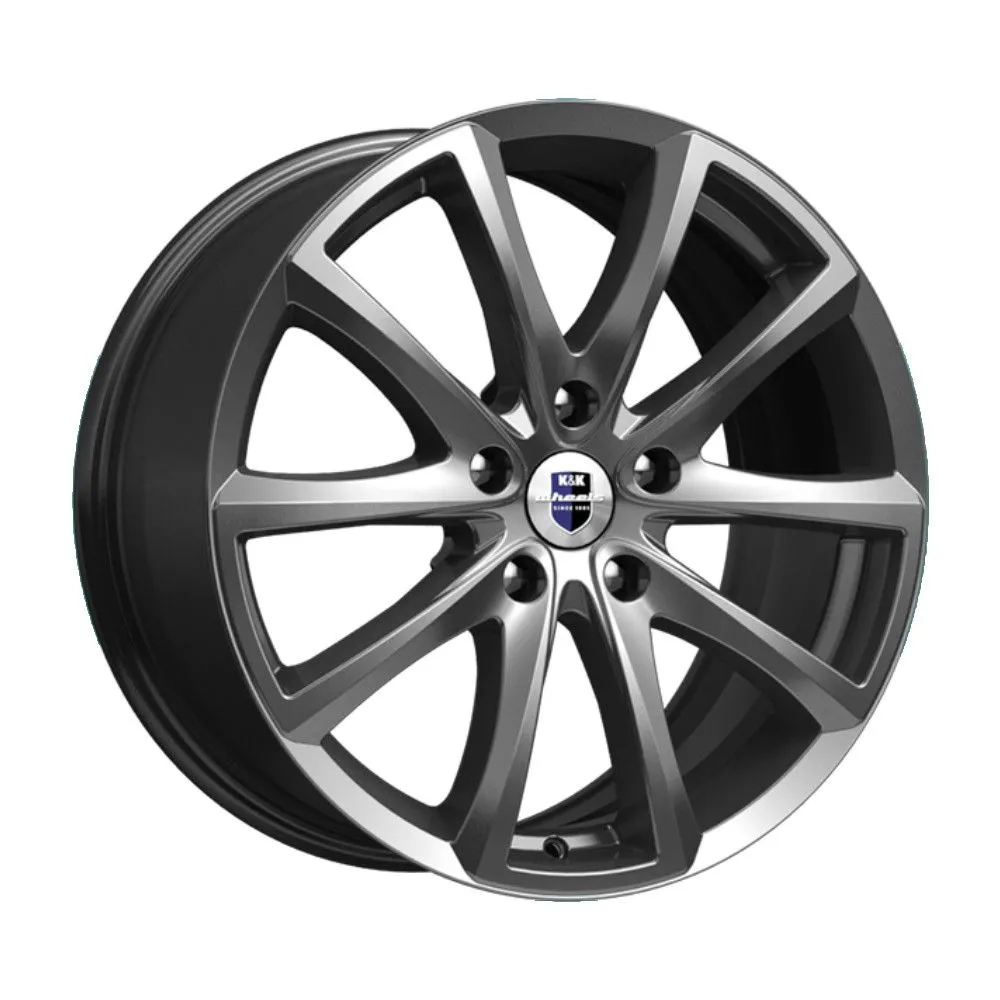 Диск литой R18 8.5J 5x114.3/66.1 ET45 КИК Сансара Дарк платинум 72076