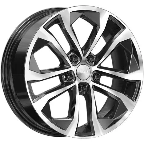 Диск литой R17 7J 5x114.3/67.1 ET50 СКАД Тукан Алмаз 4081805