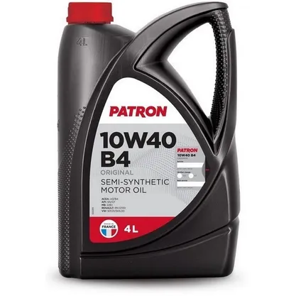 Масло моторное PATRON 10W-40 полусинтетическое 4 л 10W40B44LORIGINAL