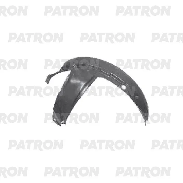 Подкрылок передн прав задняя часть RENAULT: KANGOO 98- PATRON P722342AR