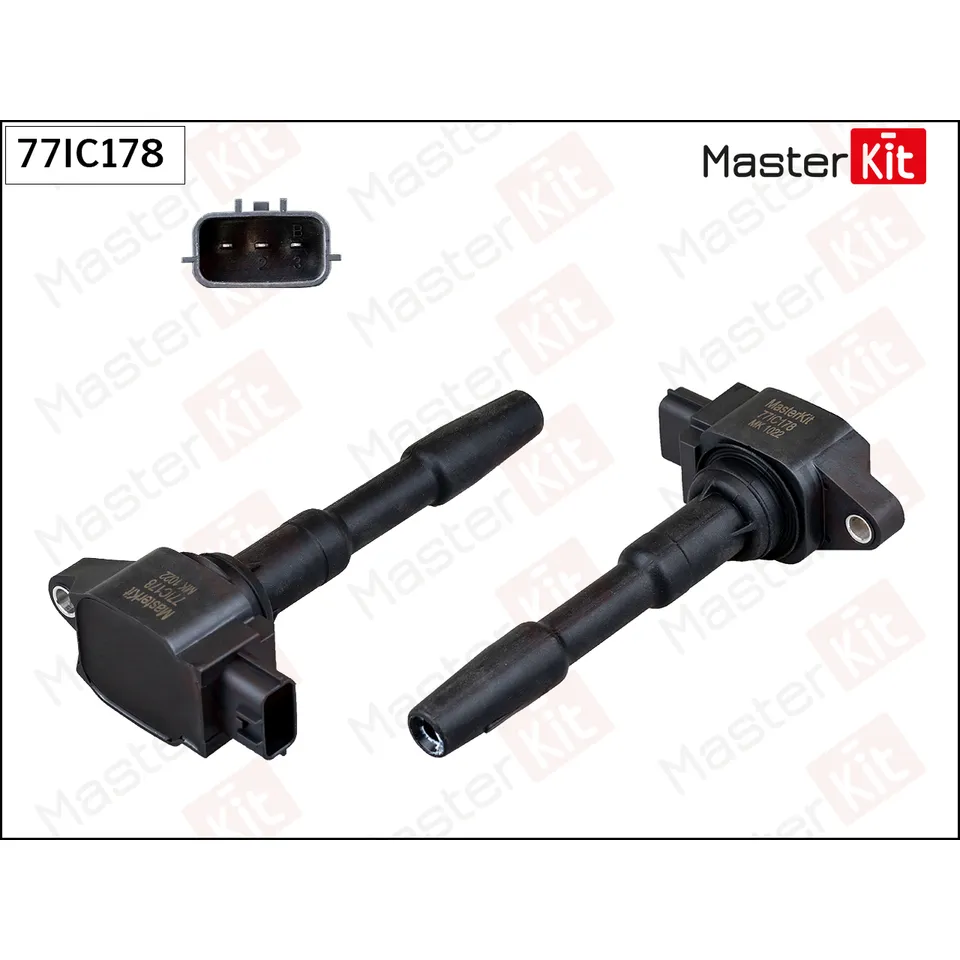 Катушка зажигания RENAULT CLIO/MEGANE III 1.2 MASTERKIT 77IC178