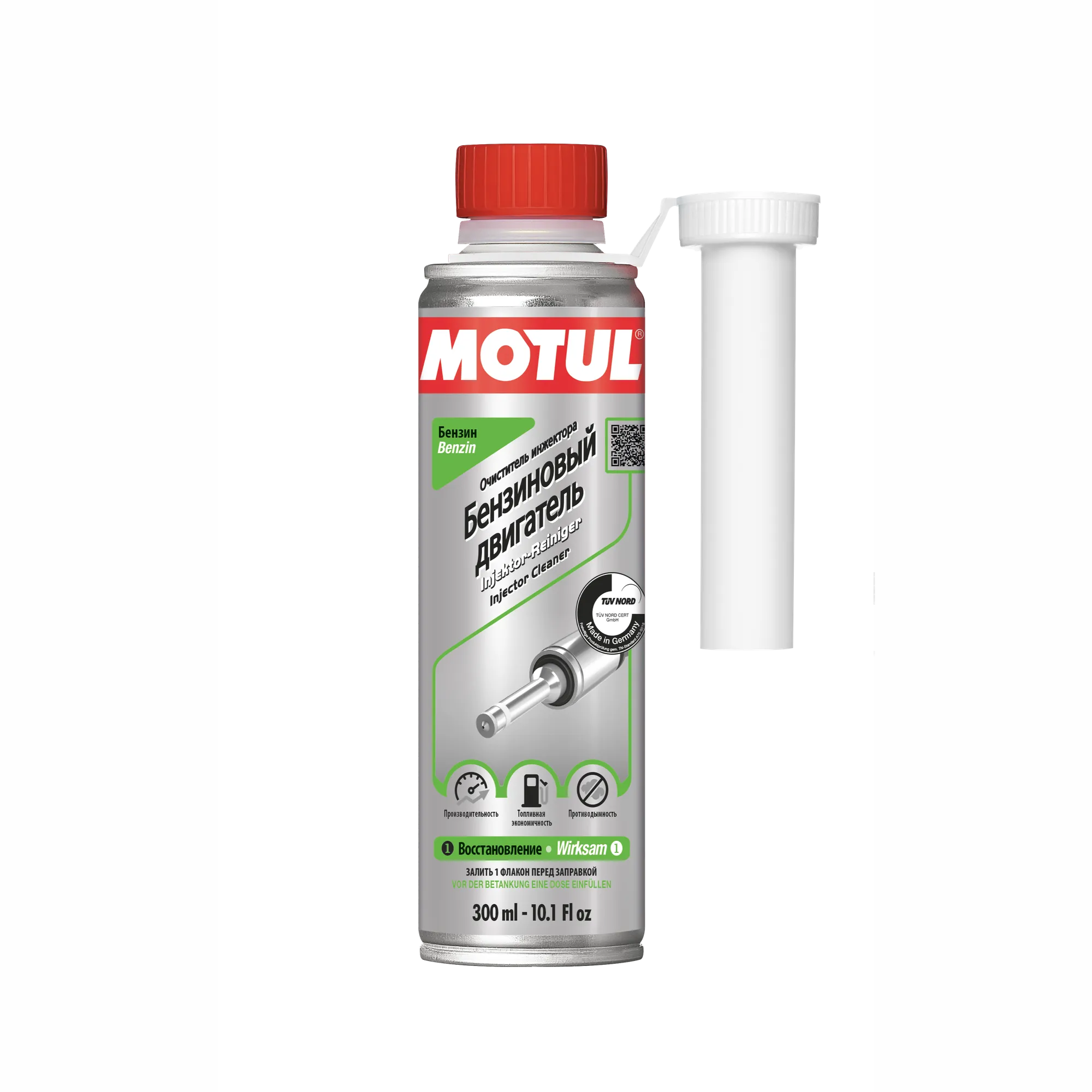 Очиститель инжектора бенз. INJECTOR CLEANER GASO 12X0,300л Motul 110683