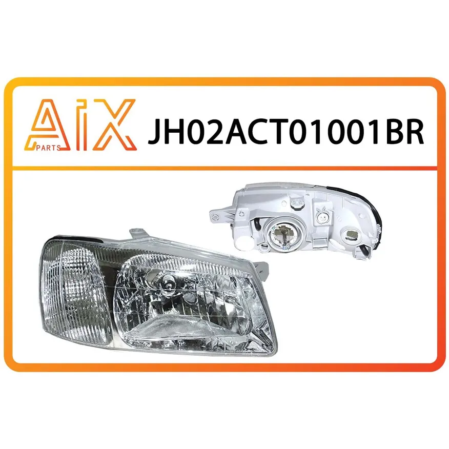 Фара правая под корр.с габаритом h4/w5w (тагаз) AIX JH02-ACT01-001BR