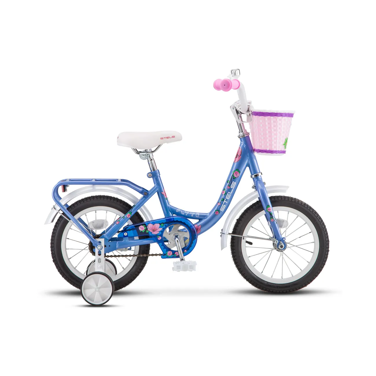 Велосипед 14 детский STELS Flyte Lady (2019) количество скоростей 1 рама сталь 9,5 голубой