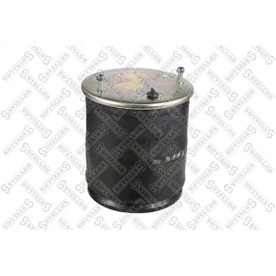 Пневмоподушка со стак. 2шп.M12 смещ.25,1шт.M22, поршень пластик рез STELLOX 84-00180-SX