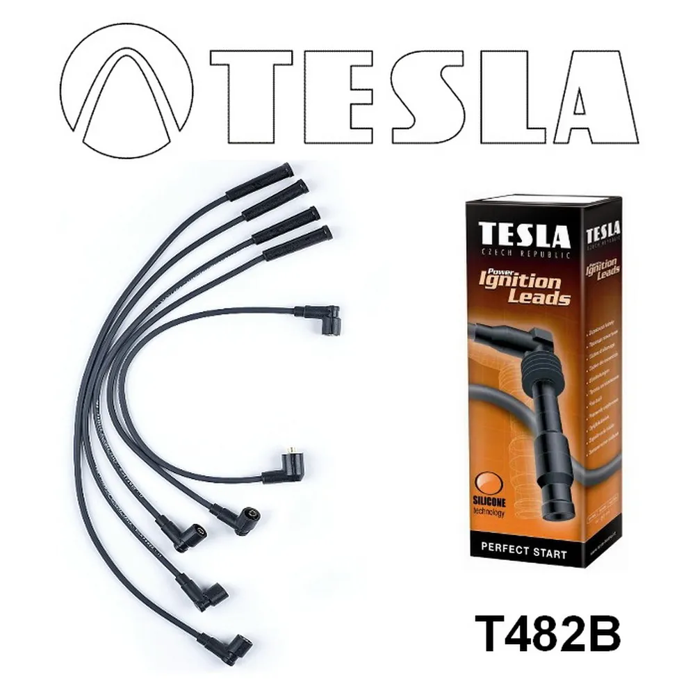Провода высоковольтные MAZDA 323 TESLA T482B