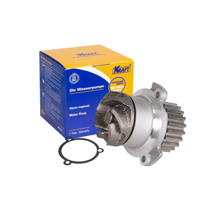 Помпа, водяной насос 2108 (чугун. крыльчатка) KRAFT KT059349