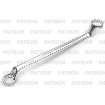 Ключ накидной изогнутый на 75 градусов, 27х30 мм PATRON P-7592730