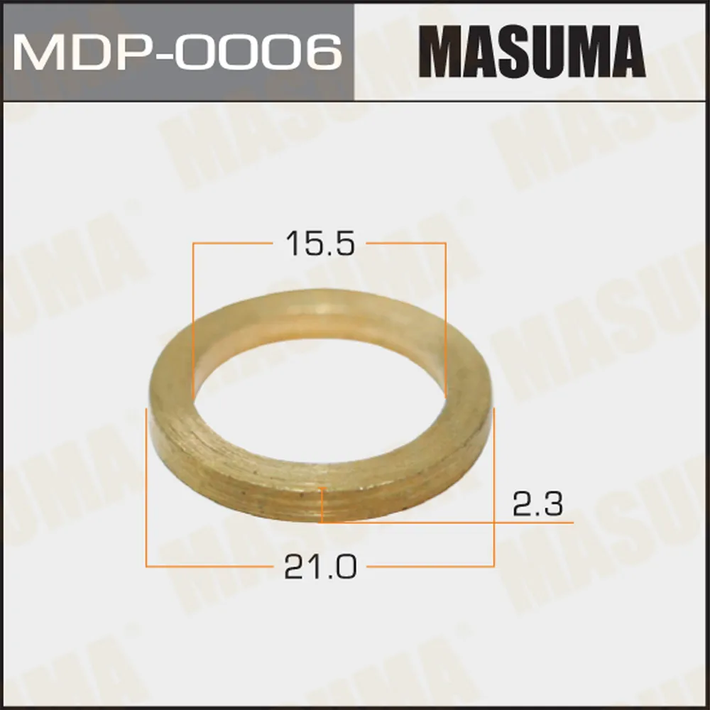 Шайбы для форсунок (упаковка 20 шт, цена за 1 шт) MASUMA MDP0006