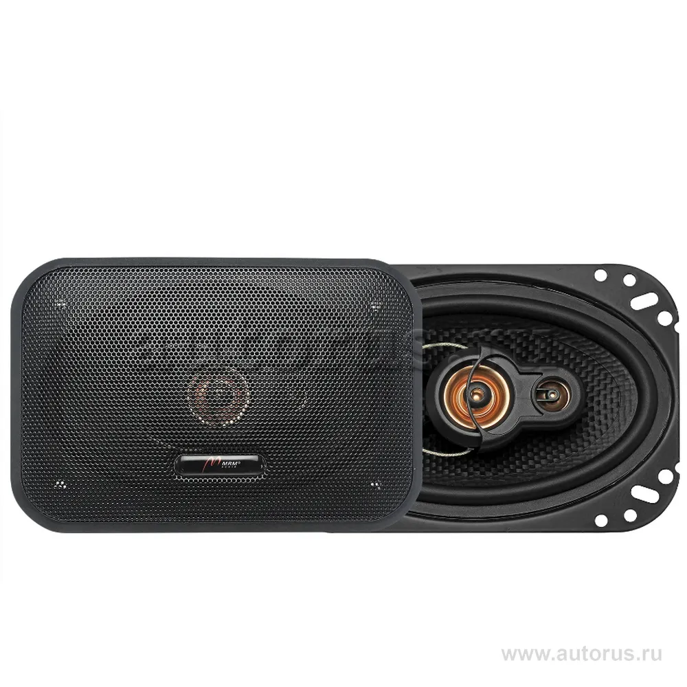 Колонки MRM Audio BL-46.3, 10x15 см, 3-х полосные коаксиальные, 150Вт