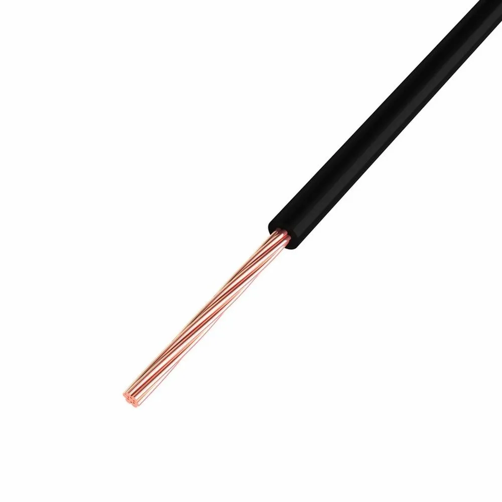 Провод ПГВА REXANT 1х0.75 мм, Cu, черный, бухта 200 м REXANT 0165061