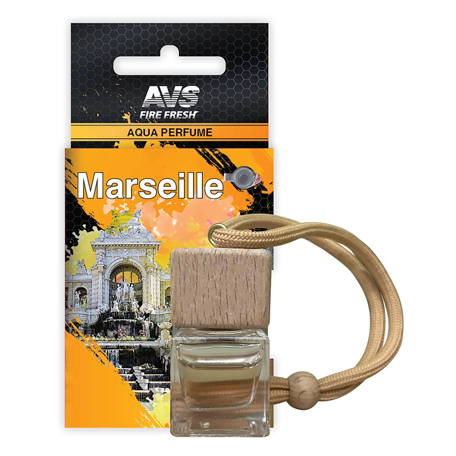 Ароматизатор AVS AQP-04 AQUA PERFUME (аром. Fahrenheit/Фаренгейт) (жидкостный) France/Marselle, шт AVS A40479S