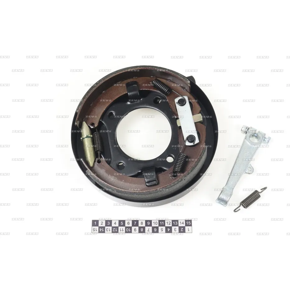 Ручной тормоз в сборе без барабана ZEVS HBA6030