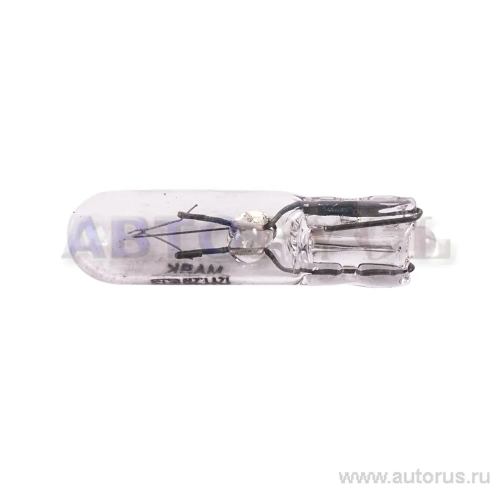 Лампа 12V W1,2W 1,2W W2x4,6d Маяк 1 шт. картон 61212БЦ