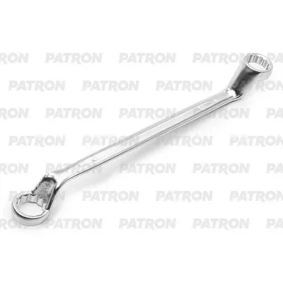 Ключ накидной изогнутый на 75 градусов, 24х27 мм PATRON P-7592427