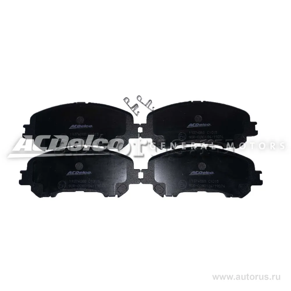 Колодки передние ACDelco 19374088