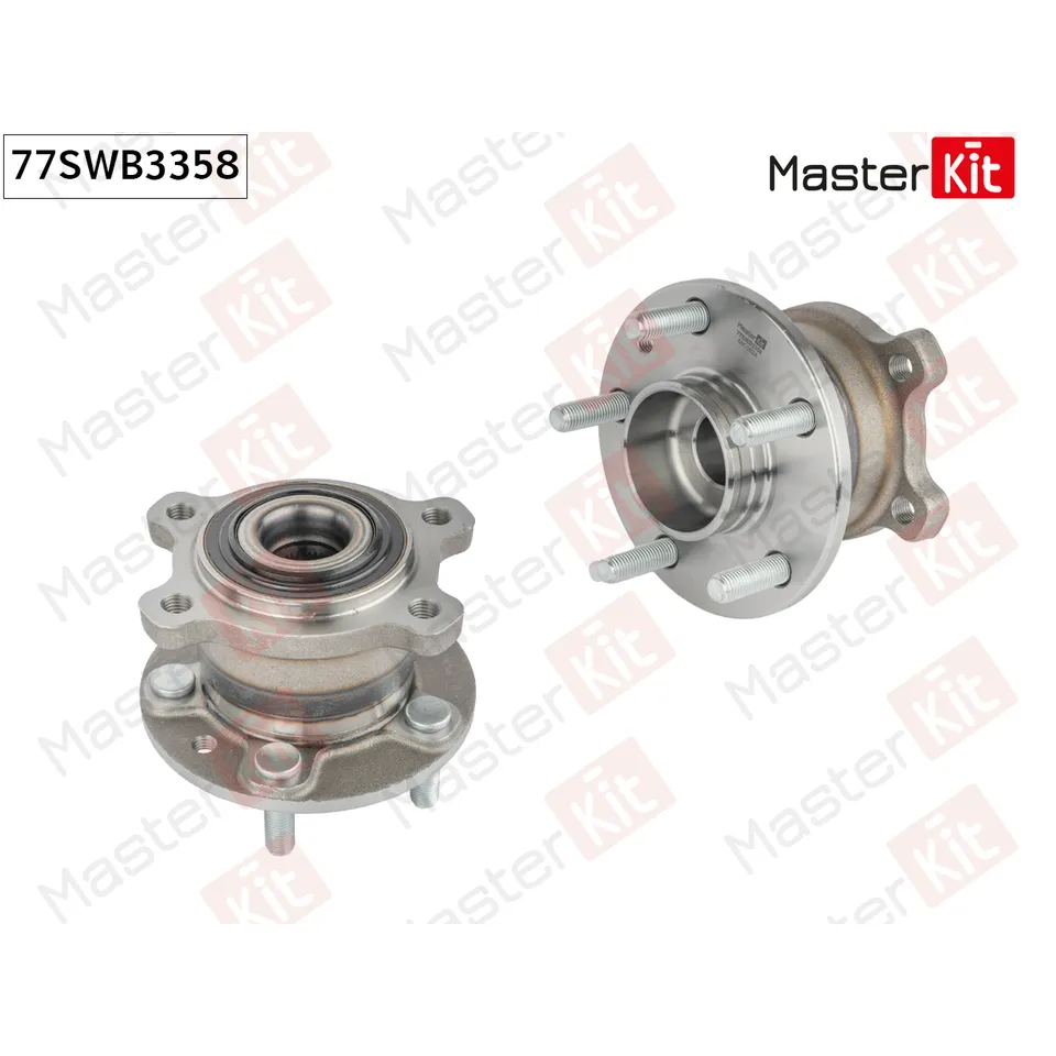 Ступица в сборе с подшипником зад. MASTERKIT 77SWB3358