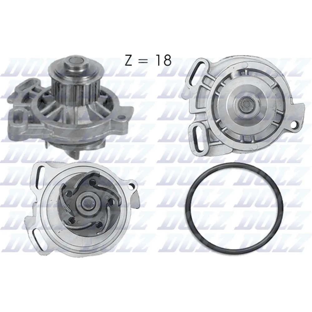 Помпа, водяной насос VW T4 2,5L/2,4D 90-03 DOLZ A-176
