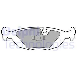 Колодки задние BMW E34/32/46 DELPHI LP442