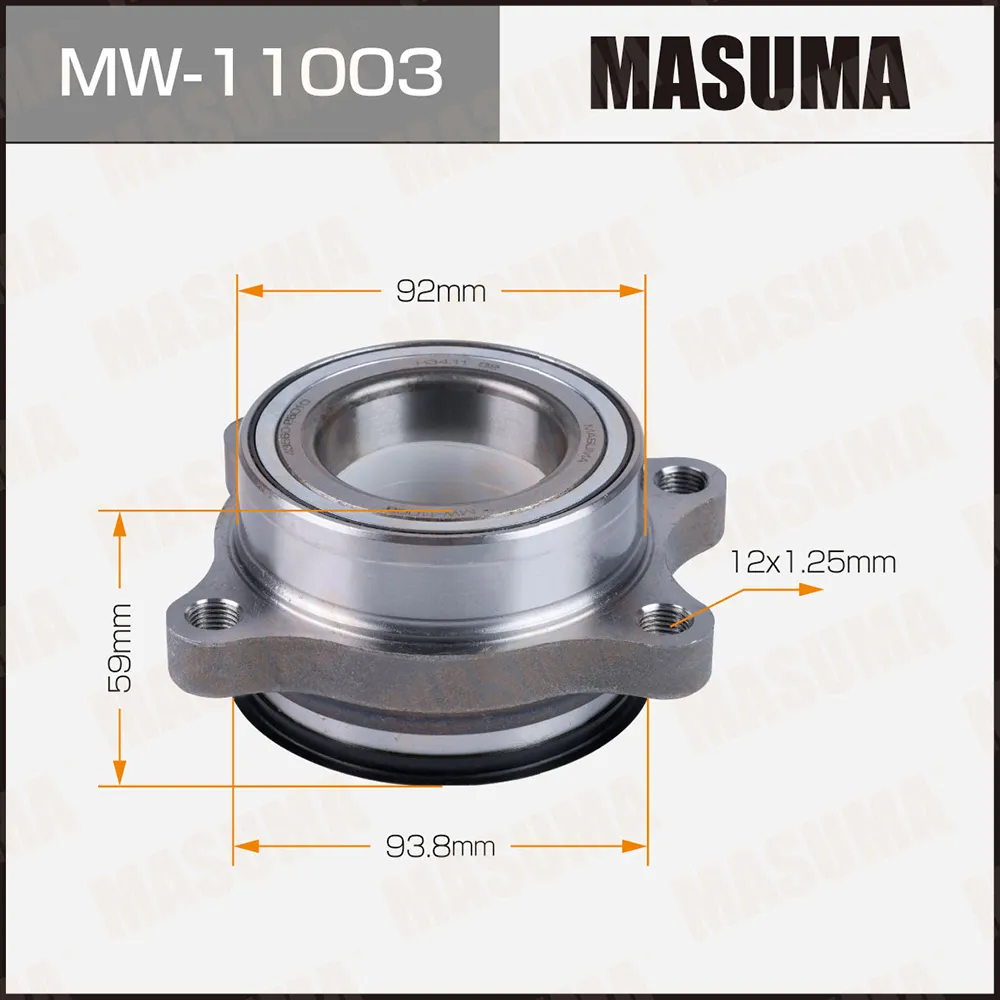 Ступичный узел MASUMA MW-11003