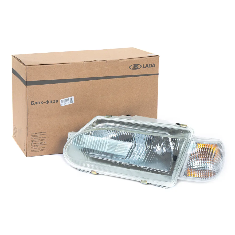 Блок-фара ВАЗ 2115 левая, КИРЖАЧ БЕЛ. LADA 21140371101130