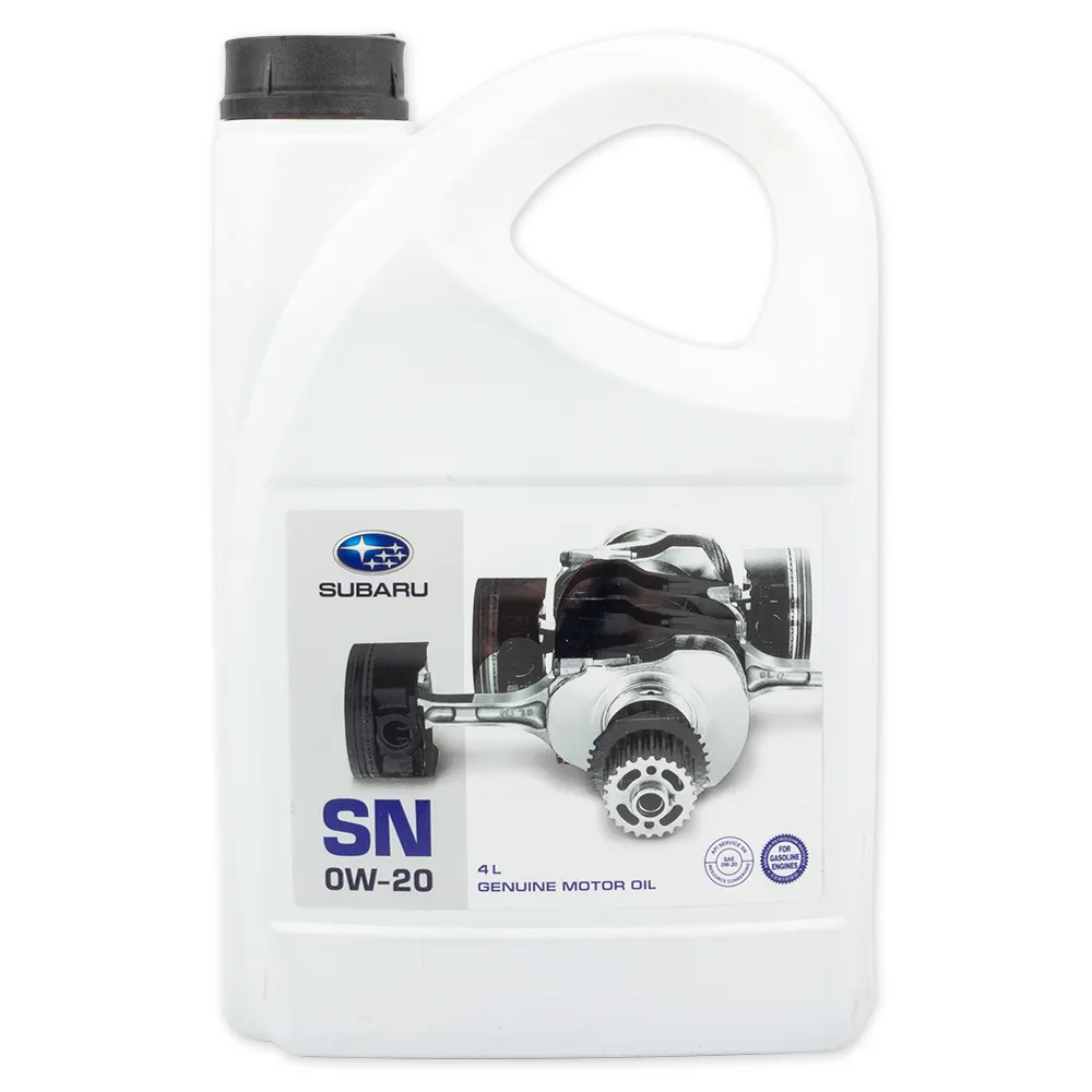 Масло моторное SUBARU Motor Oil 0W-20 4 л FIG70-004L