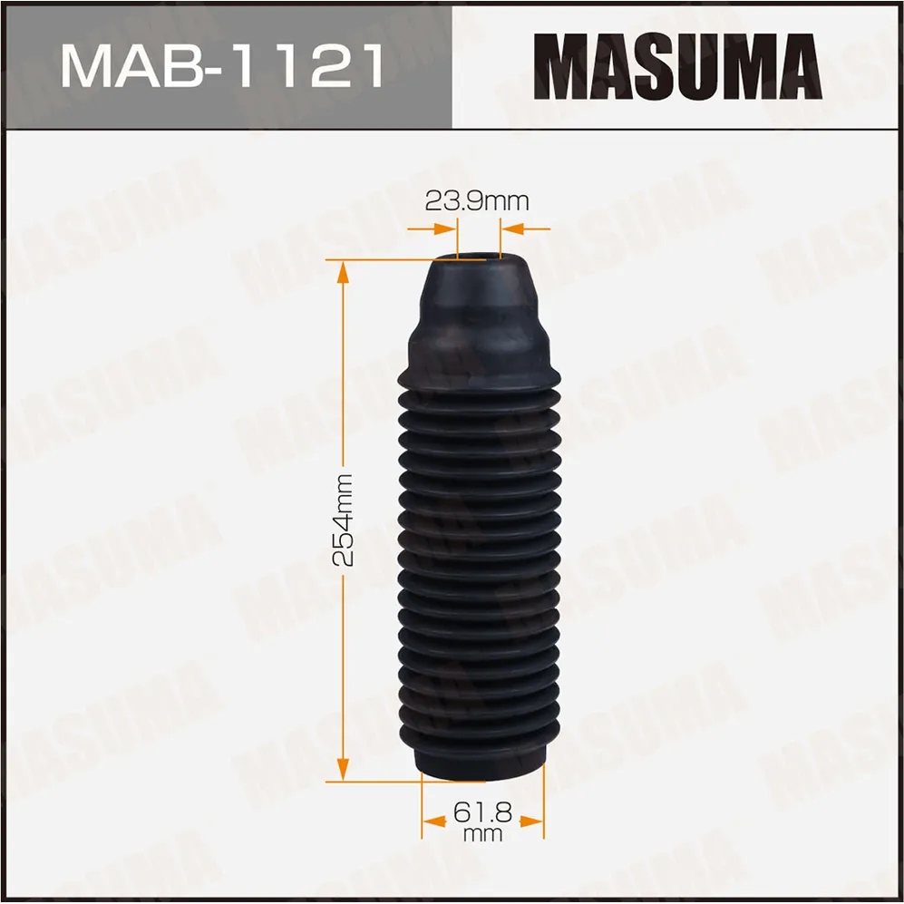 Пыльник стоек (пластик) MASUMA MAB-1121