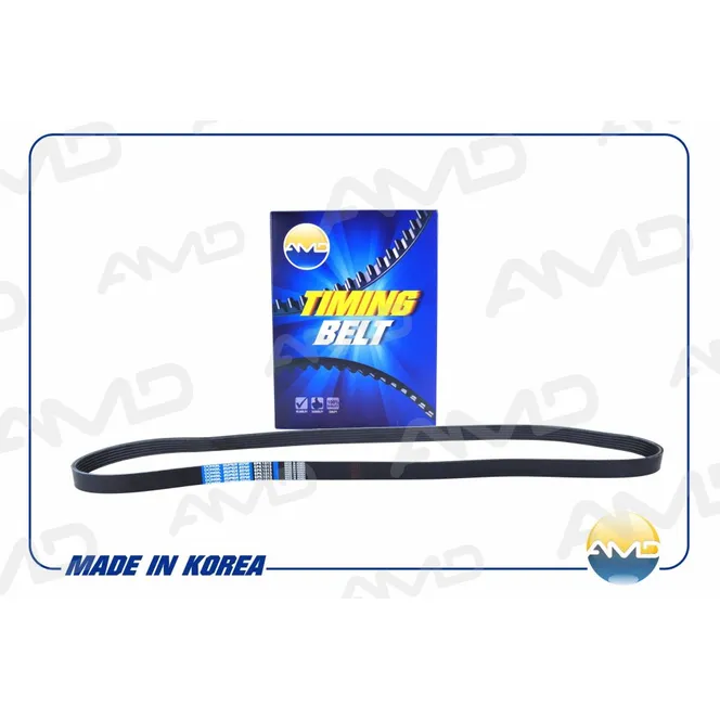 Ремень 6PK1513 поликлиновый, генератора 25212-27001AMD.BL286 AMD