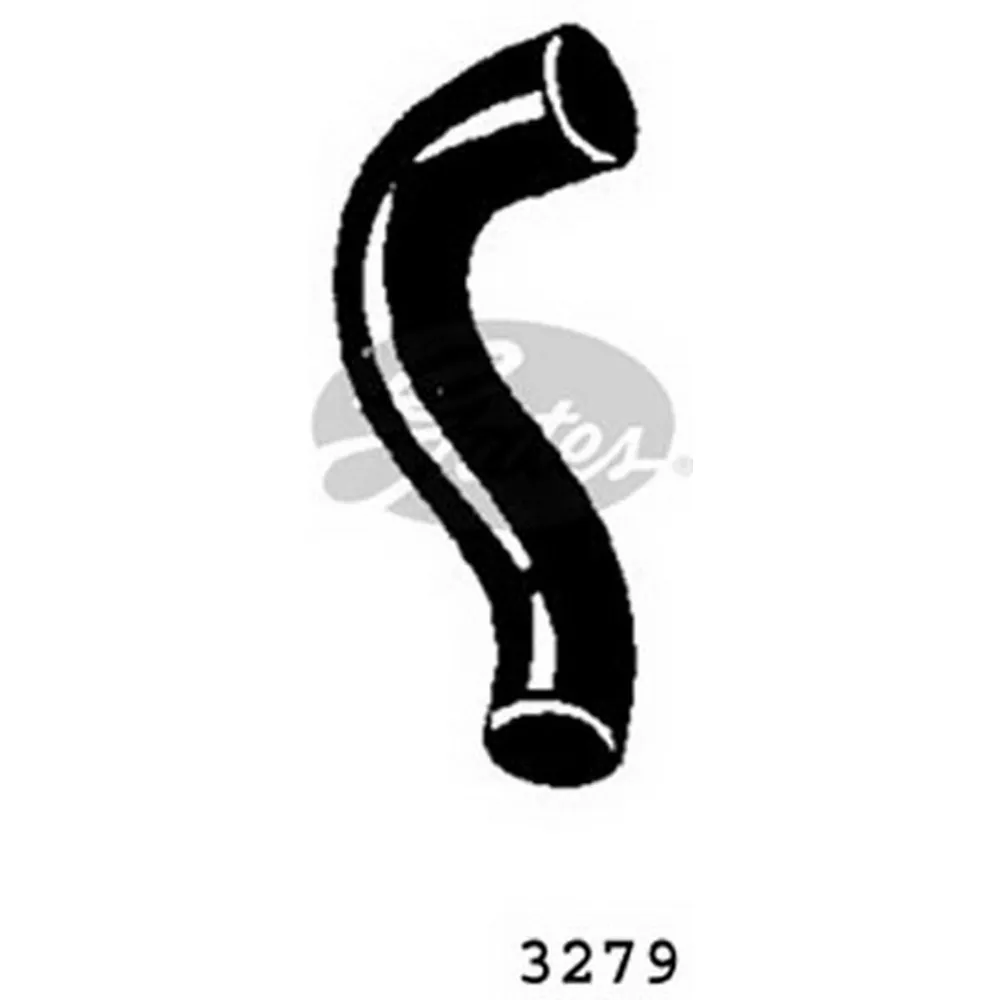 Патрубок системы охлаждения GM Lanos/Nexia/Nubira GATES 3279