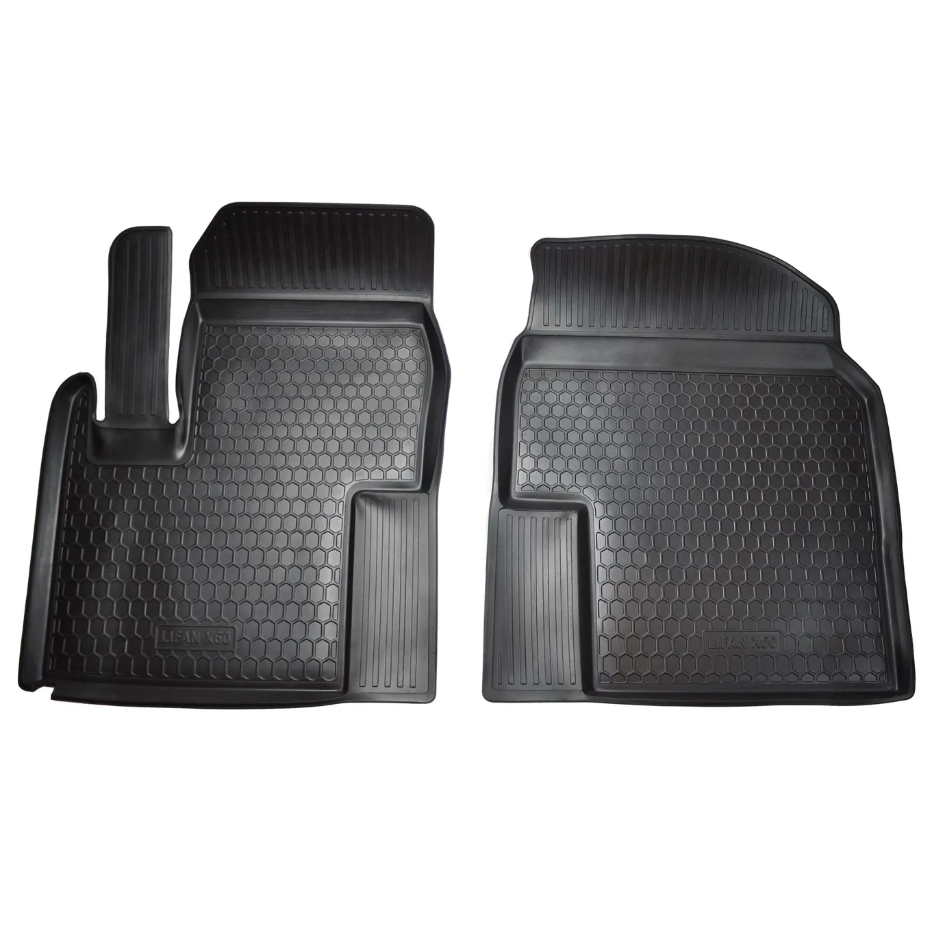 Коврики в салон передние 2шт полиуретан с крепежом Lifan X60 2011- COMFORT 04.01.503.PLC