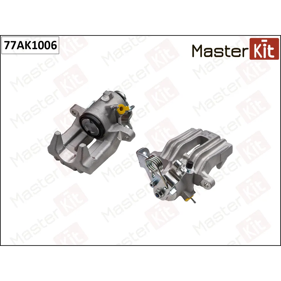 Тормозной суппорт зад. лев. Audi A4 (8E2, B6) 2000 - 2005, (8EC, B7) 2004 - 2008 MASTERKIT 77AK1006