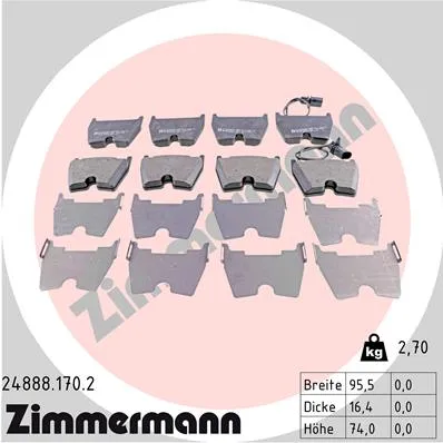 SBB VAG ZIMMERMANN 24888.170.2