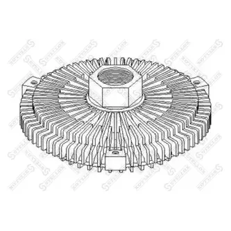 Муфта вентилятора MB W163/W210 2.0-2.3 M111 95> STELLOX 30-00413-SX