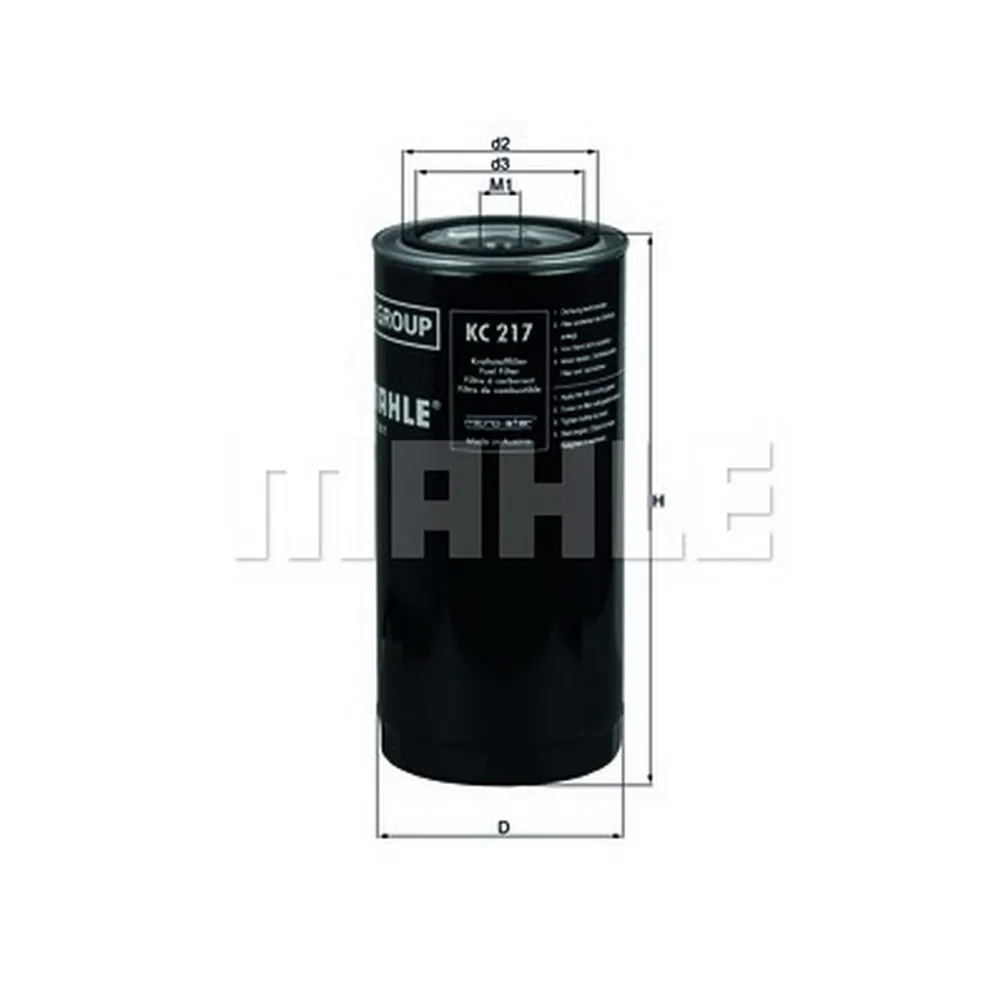 Фильтр топливный DAF 65/75/85/95/95XF/F1300…F3600/N280/SB KNECHT/MAHLE KC 217
