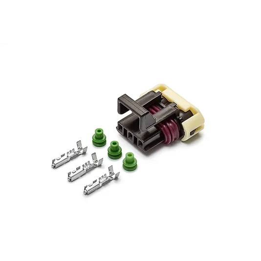 Разъем 12117025 (3pin) 3 контакта датчика положения кузова для Cadillac, Chevrolet, GMC; датчика коленвала для Камаз, ПАЗ, Foton, GAZ.