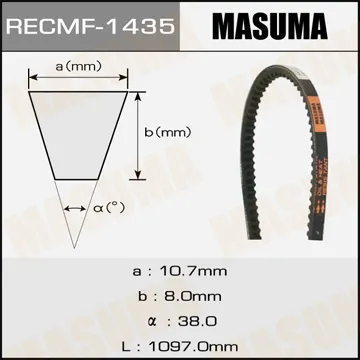 Ремень клиновый MASUMA 1435