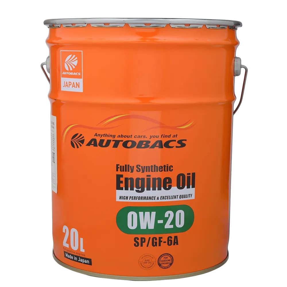 Масло моторное AUTOBACS Engine Oil 0W-20 синтетическое 20 л A00032231
