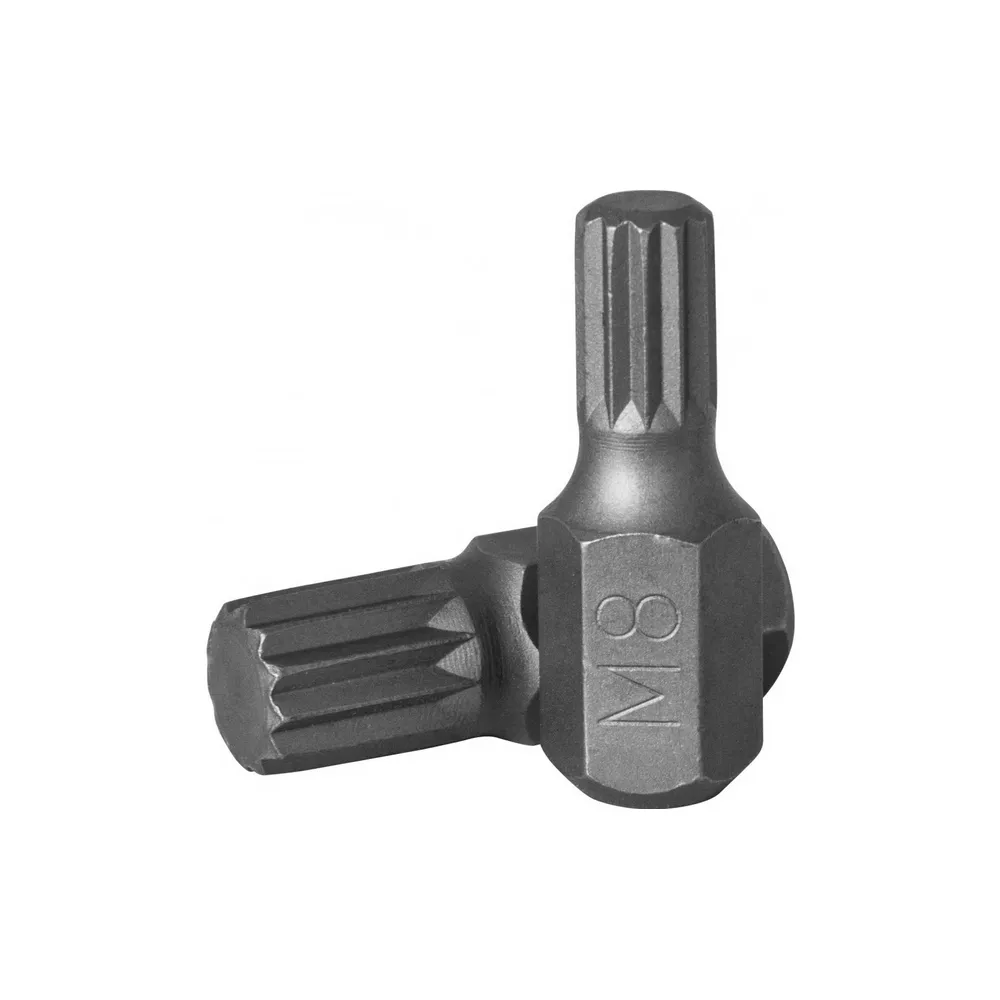 Бита 10 мм SPLINE, М8, 30 мм S2 материал JONNESWAY D10M30M08A