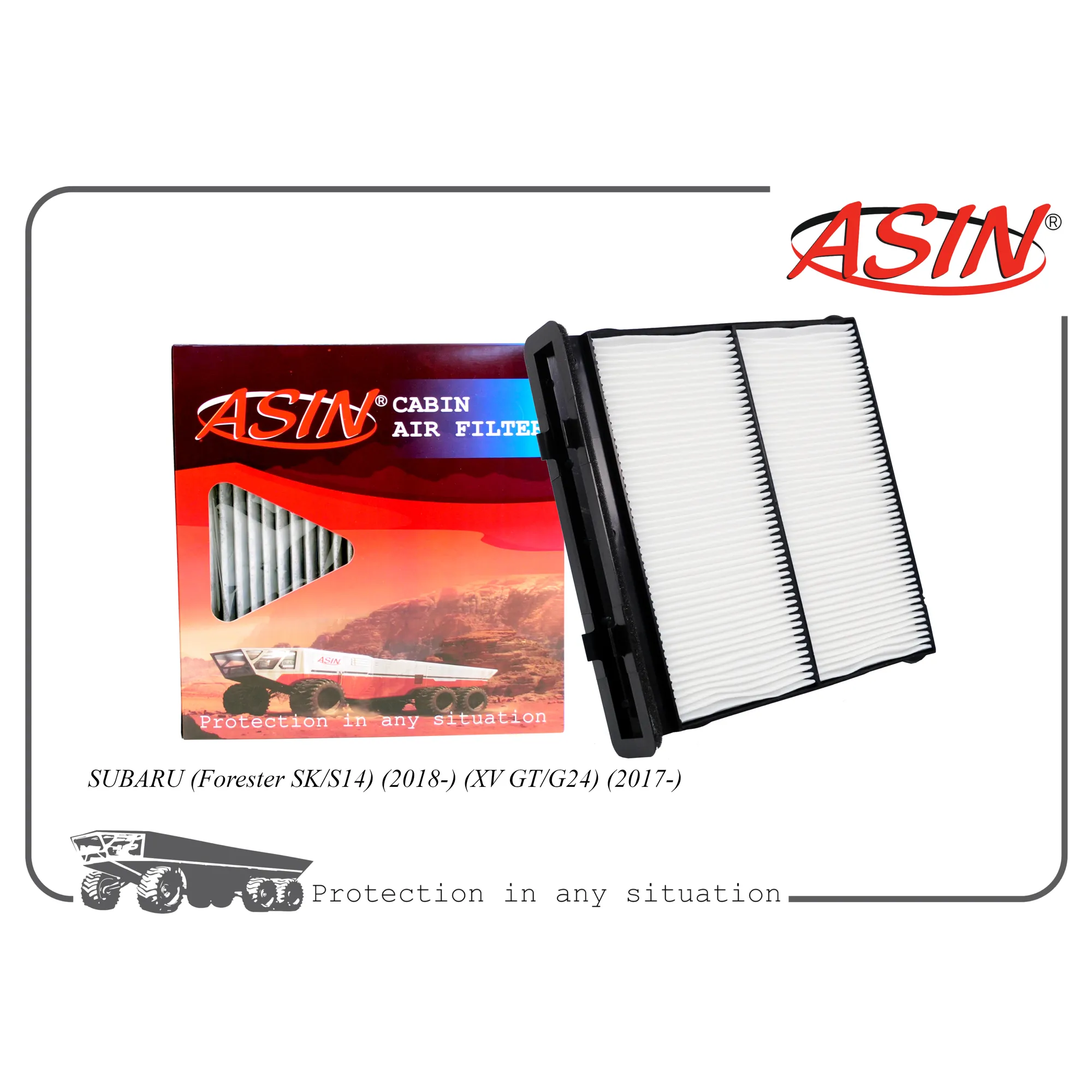 Фильтр салонный 72880-FL000/ASIN.FC2816 ASIN ASIN ASINFC2816
