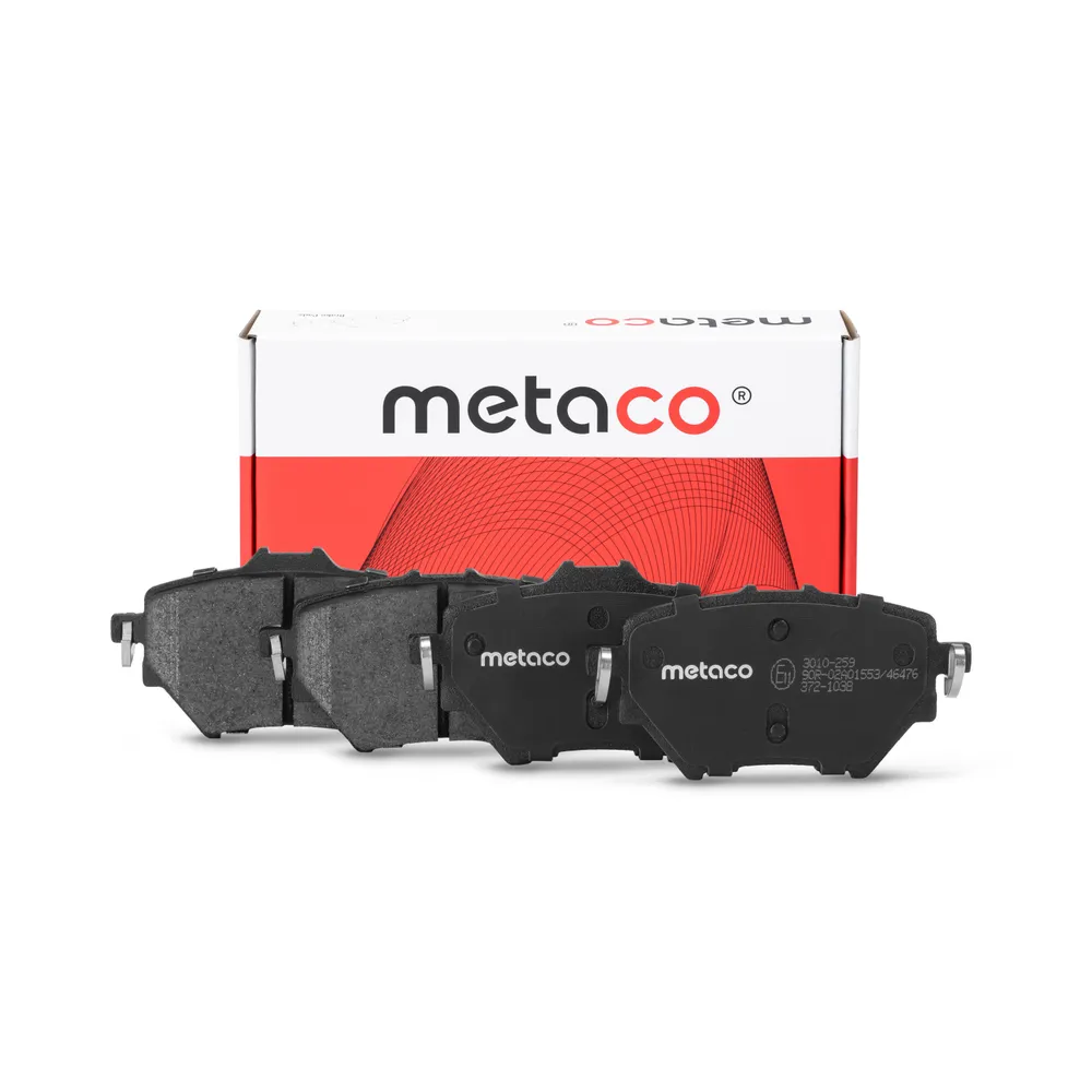Колодки тормозные задние дисковые к-кт PEUGEOT 308 (2014>) Metaco 3010-259