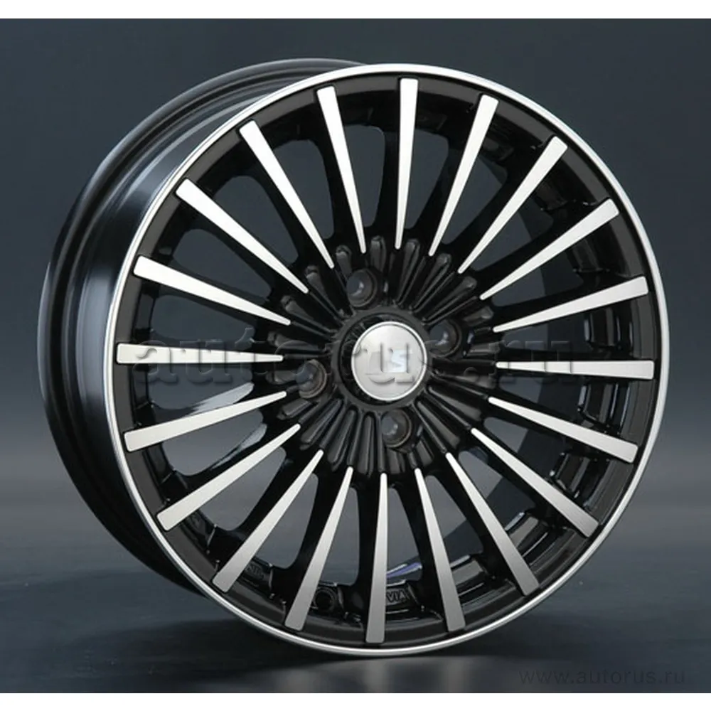 Диск литой R15 6.5J 4x100/73.1 ET45 LS 222 BKF S019316