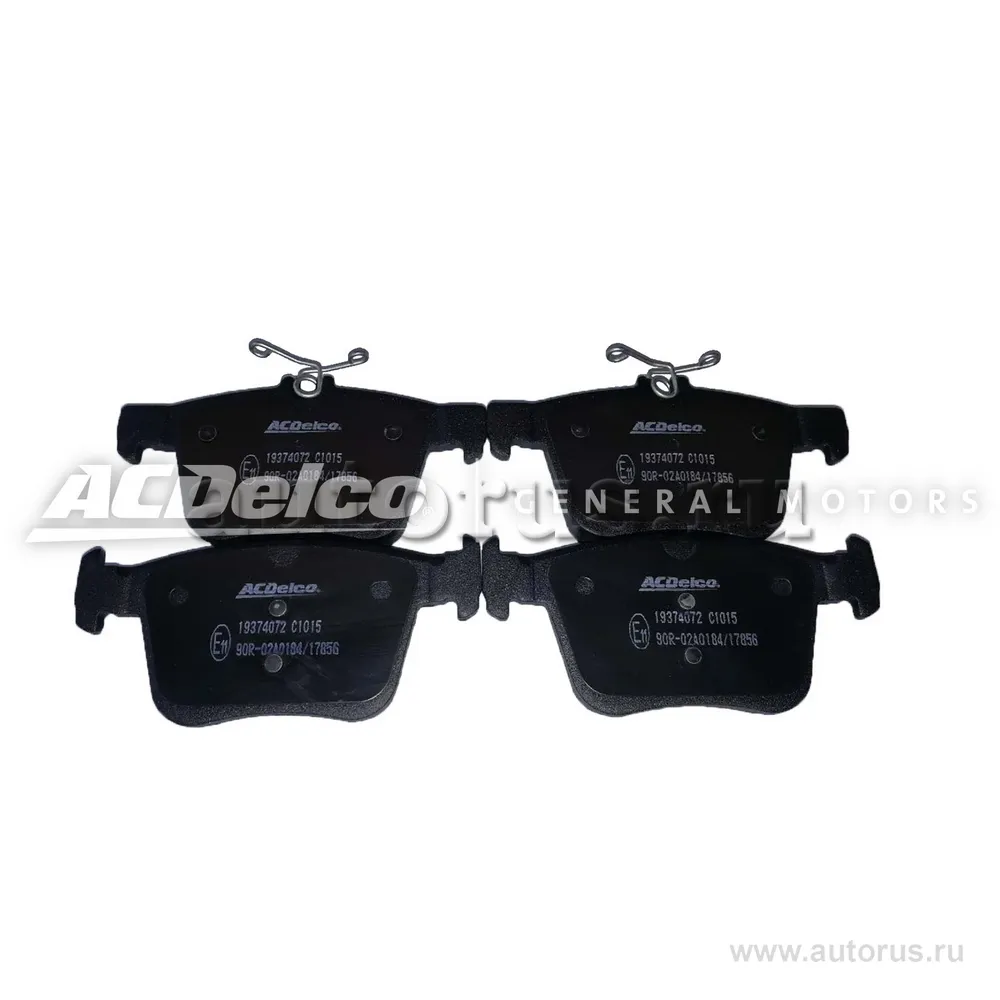 Колодки задние AUDI A3 / VW Golf VII ACDelco 19374072